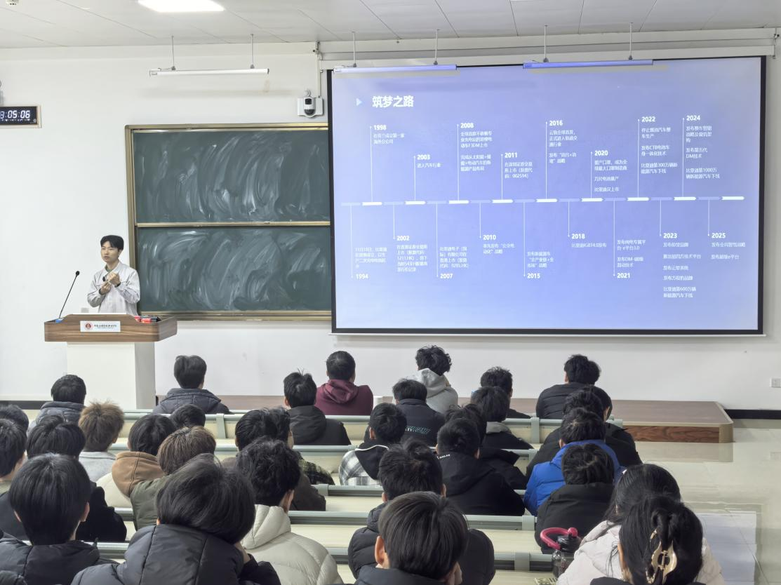 bw西汉姆联特邀企业专家到校讲授职业素养课